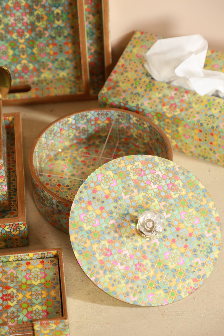 Floare Printed Condiment Box