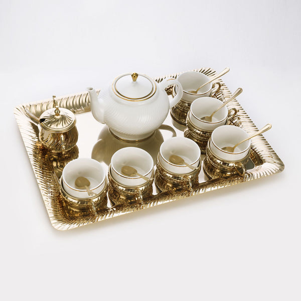 Felicity Gold Tea Set