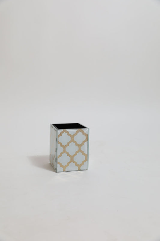 Damask White Tumbler